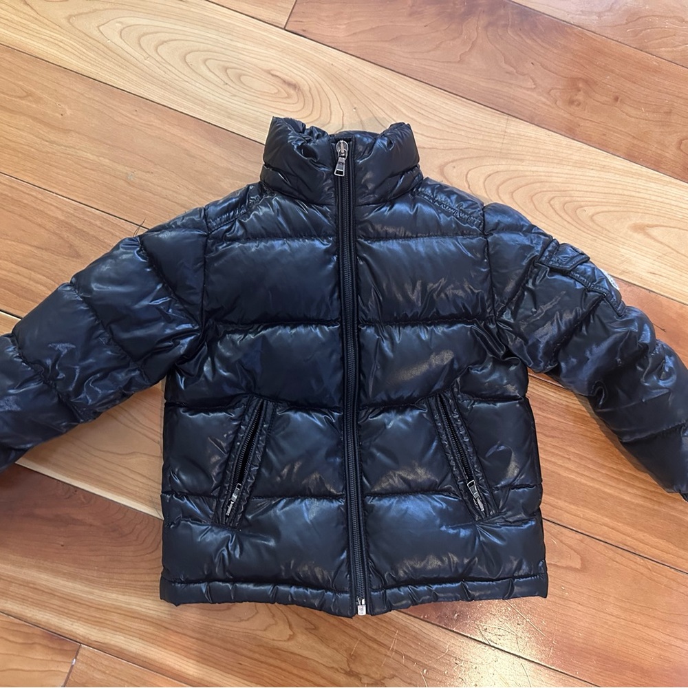 Moncler Kids Black Puffer Jacket